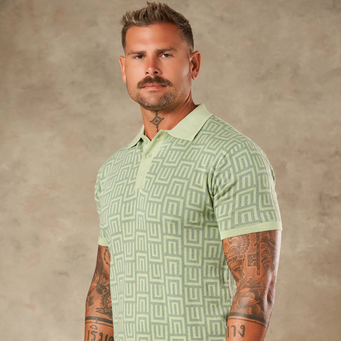 3D Optical Geometric Knit  - LCY London