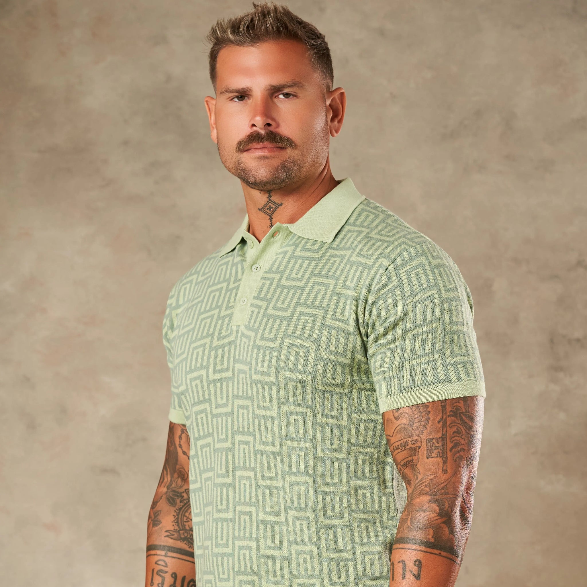 3D Optical Geometric Knit  - LCY London