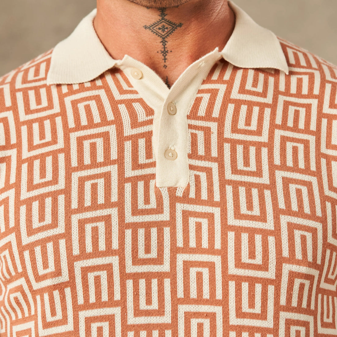 3D Optical Geometric Knit  - LCY London