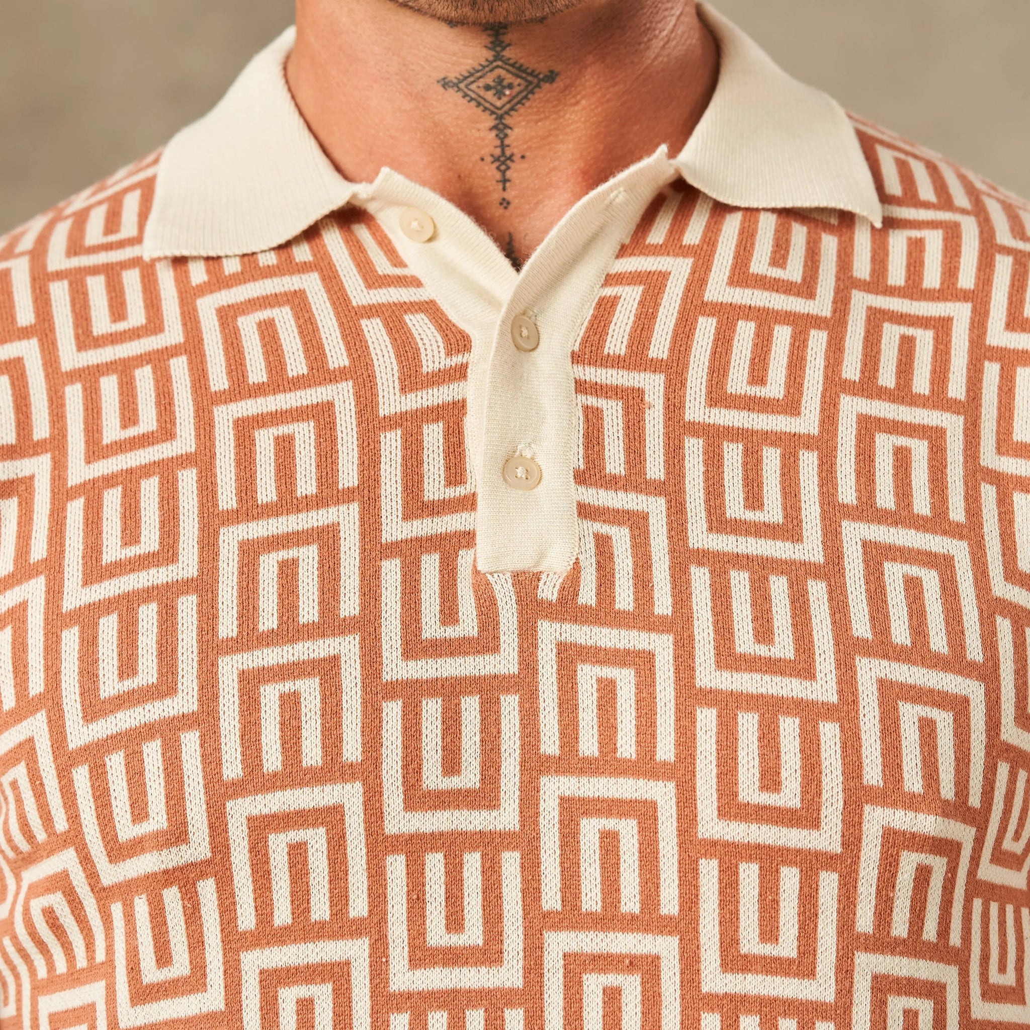 3D Optical Geometric Knit  - LCY London