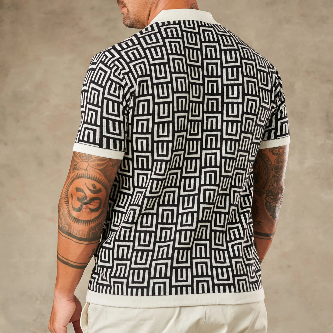 3D Optical Geometric Knit  - LCY London