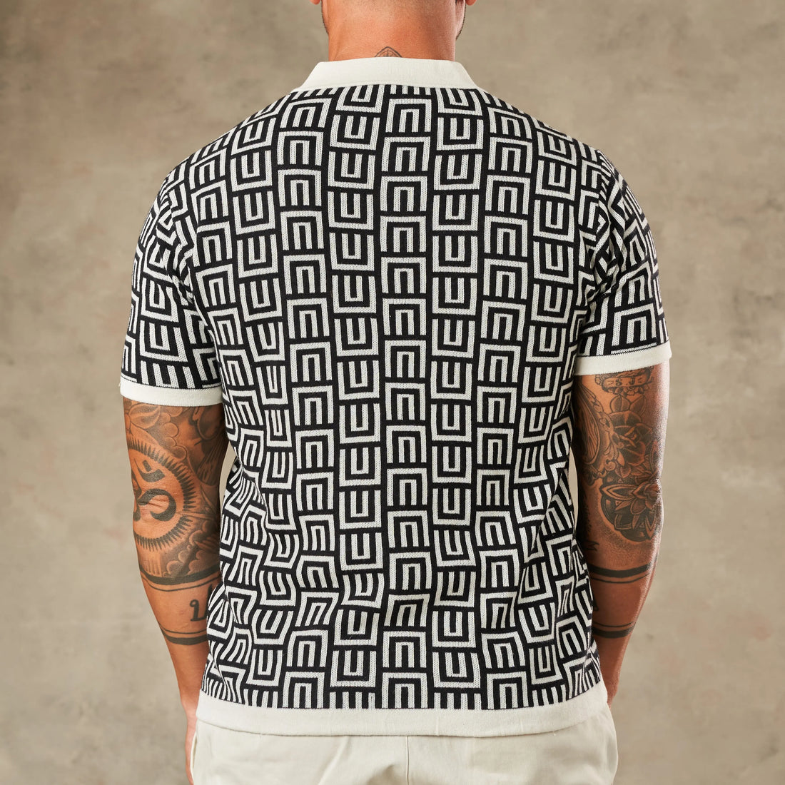 3D Optical Geometric Knit  - LCY London