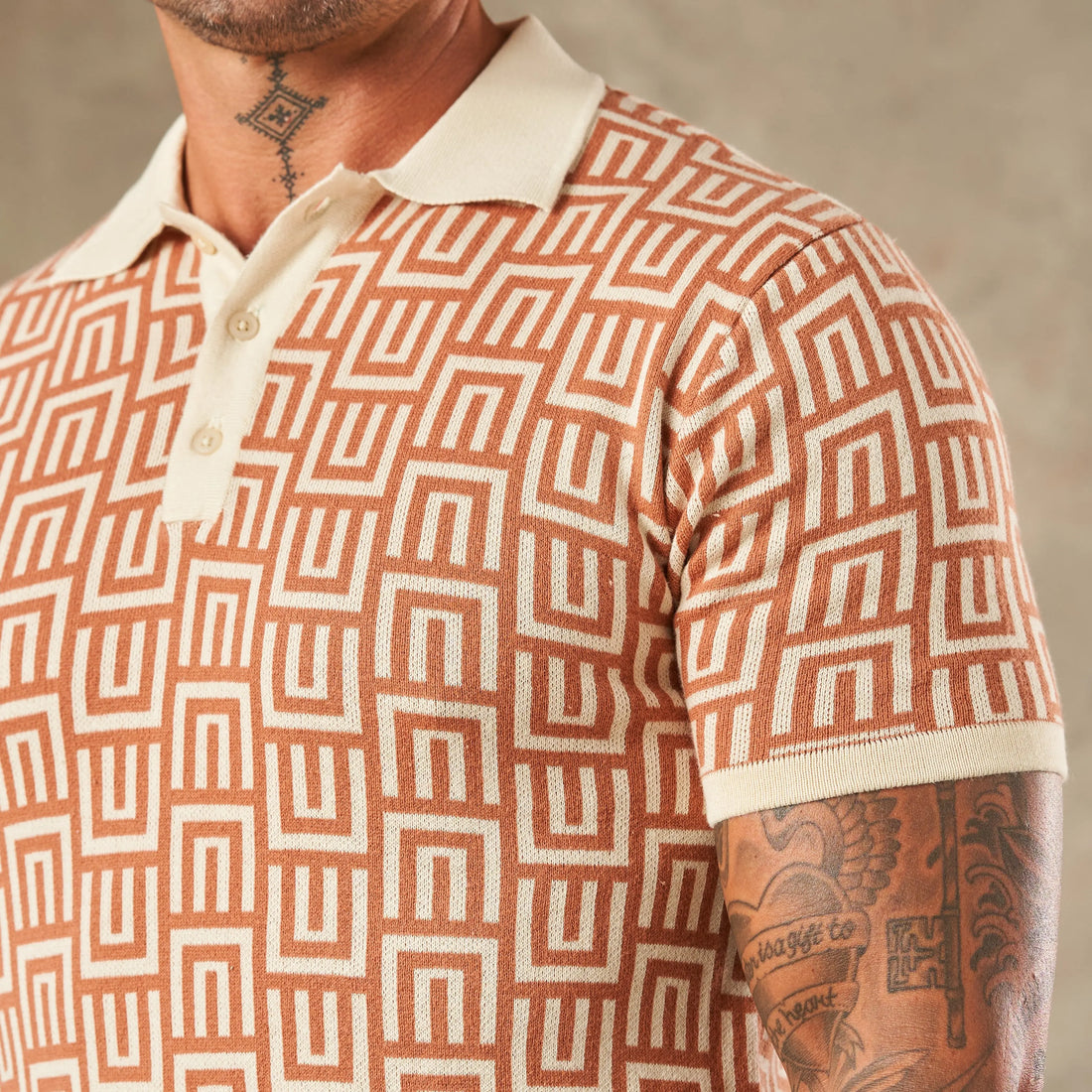 3D Optical Geometric Knit  - LCY London