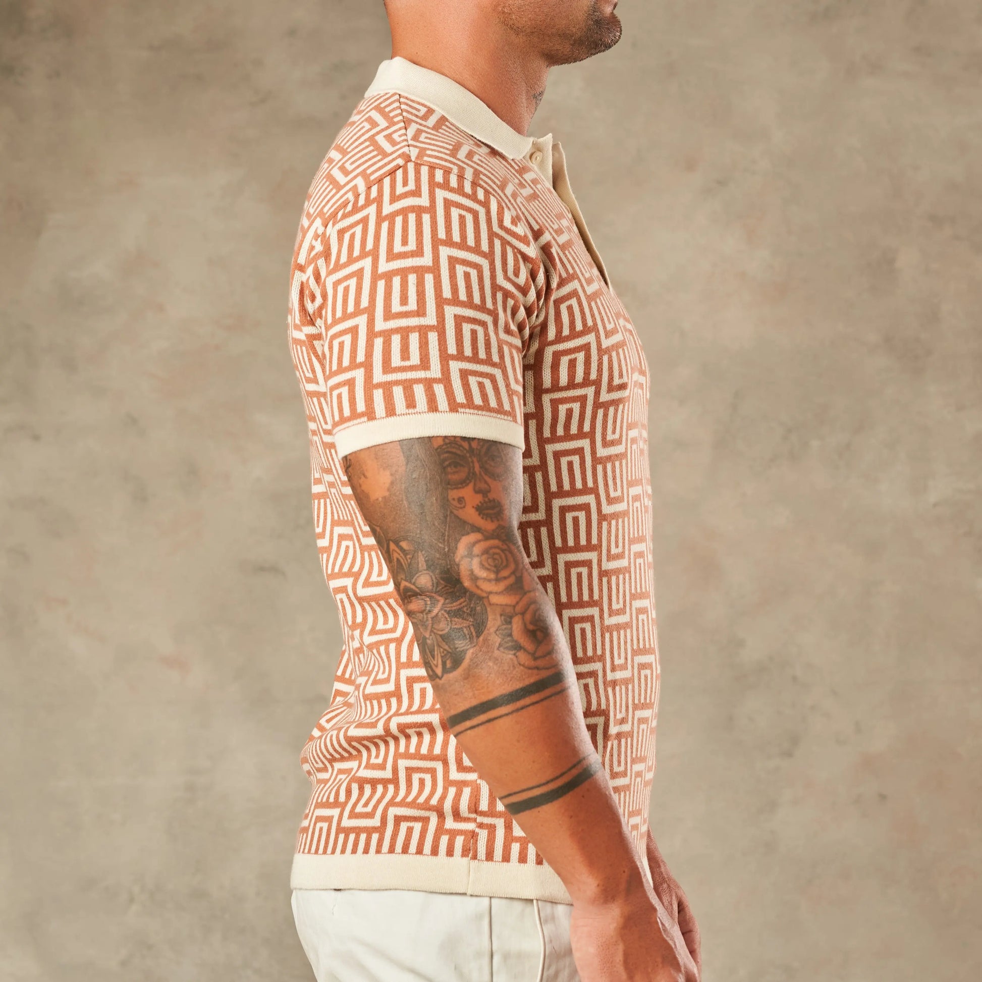 3D Optical Geometric Knit  - LCY London