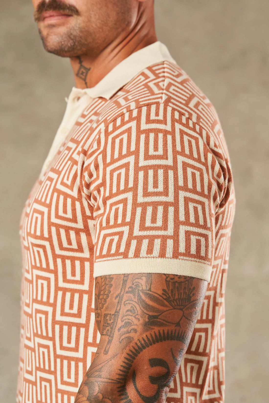 3D Optical Geometric Knit  - LCY London