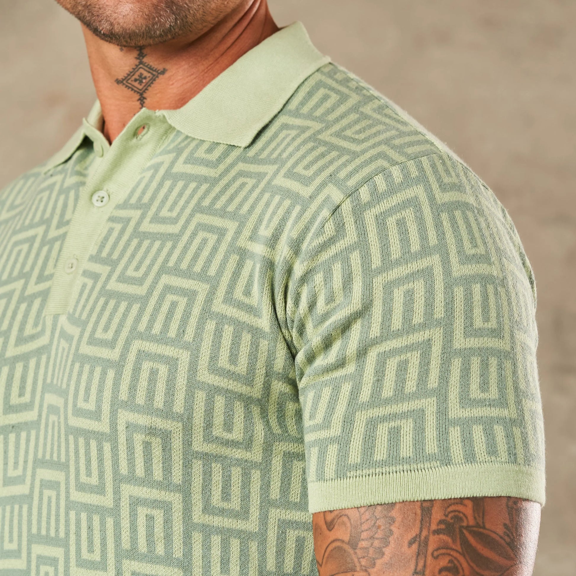 3D Optical Geometric Knit  - LCY London