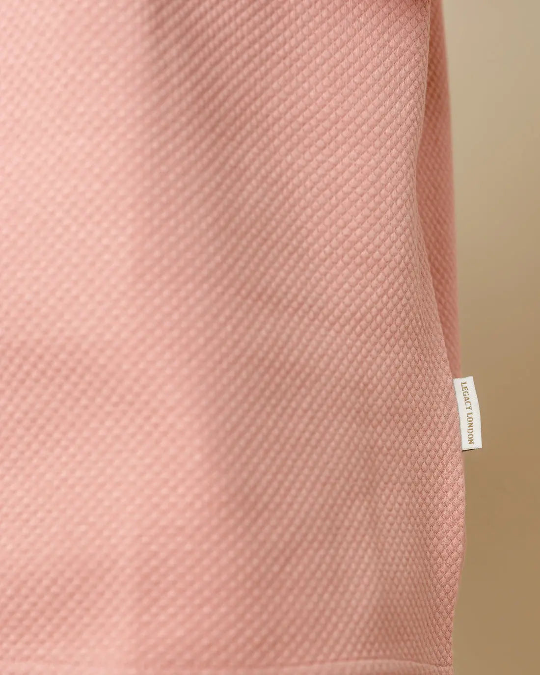 Cotton Blend Oversized Tee  - LCY London