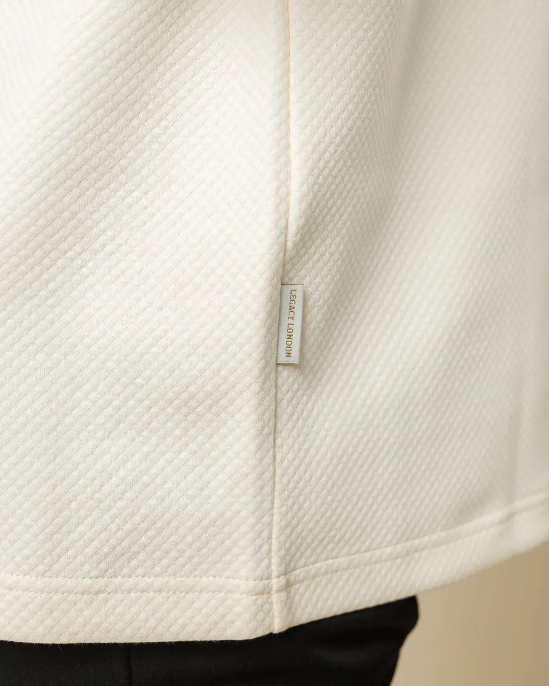 Cotton Blend Oversized Tee  - LCY London