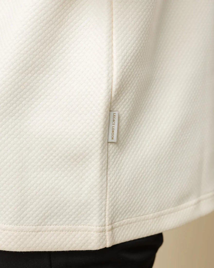 Cotton Blend Oversized Tee  - LCY London