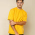 Cotton Blend Oversized Tee Bright-Yellow-XL - LCY London