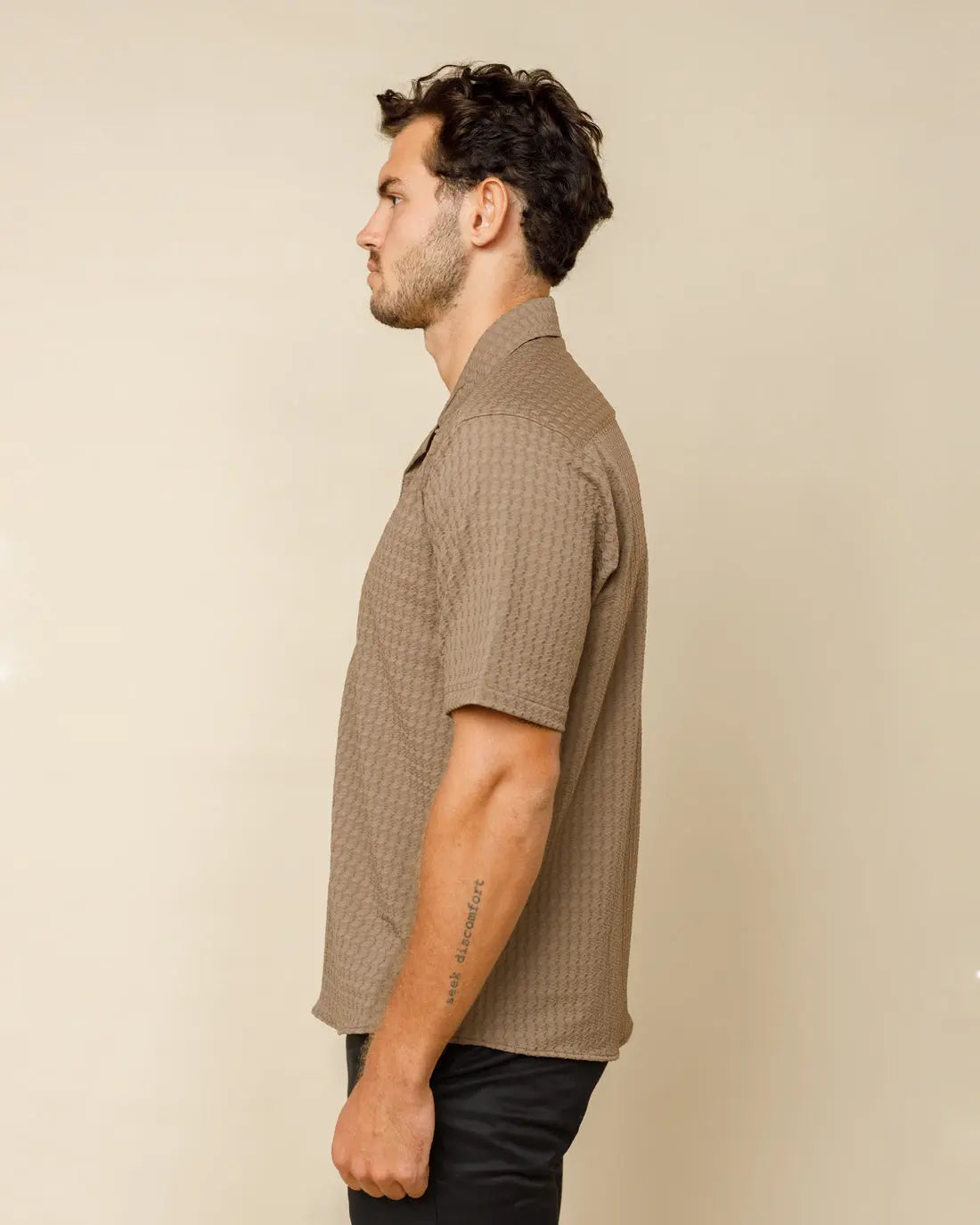 Designer Cuban Collar Shirt  - LCY London