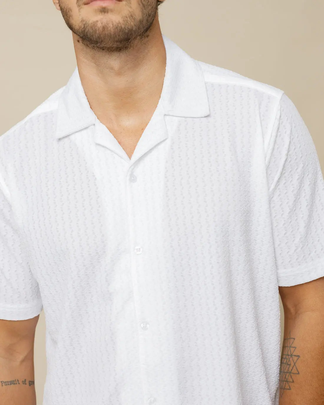 Designer Cuban Collar Shirt  - LCY London