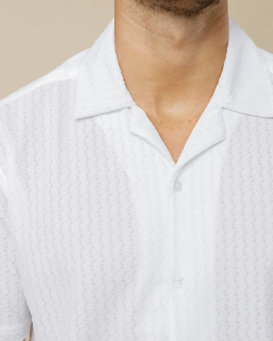 Designer Cuban Collar Shirt  - LCY London