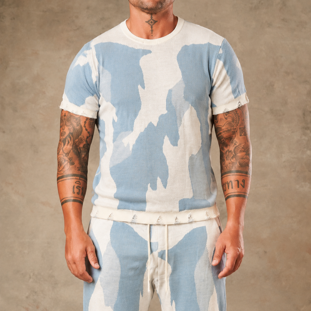 Distressed Crewneck and jogger Co-ord set  - Legacy London