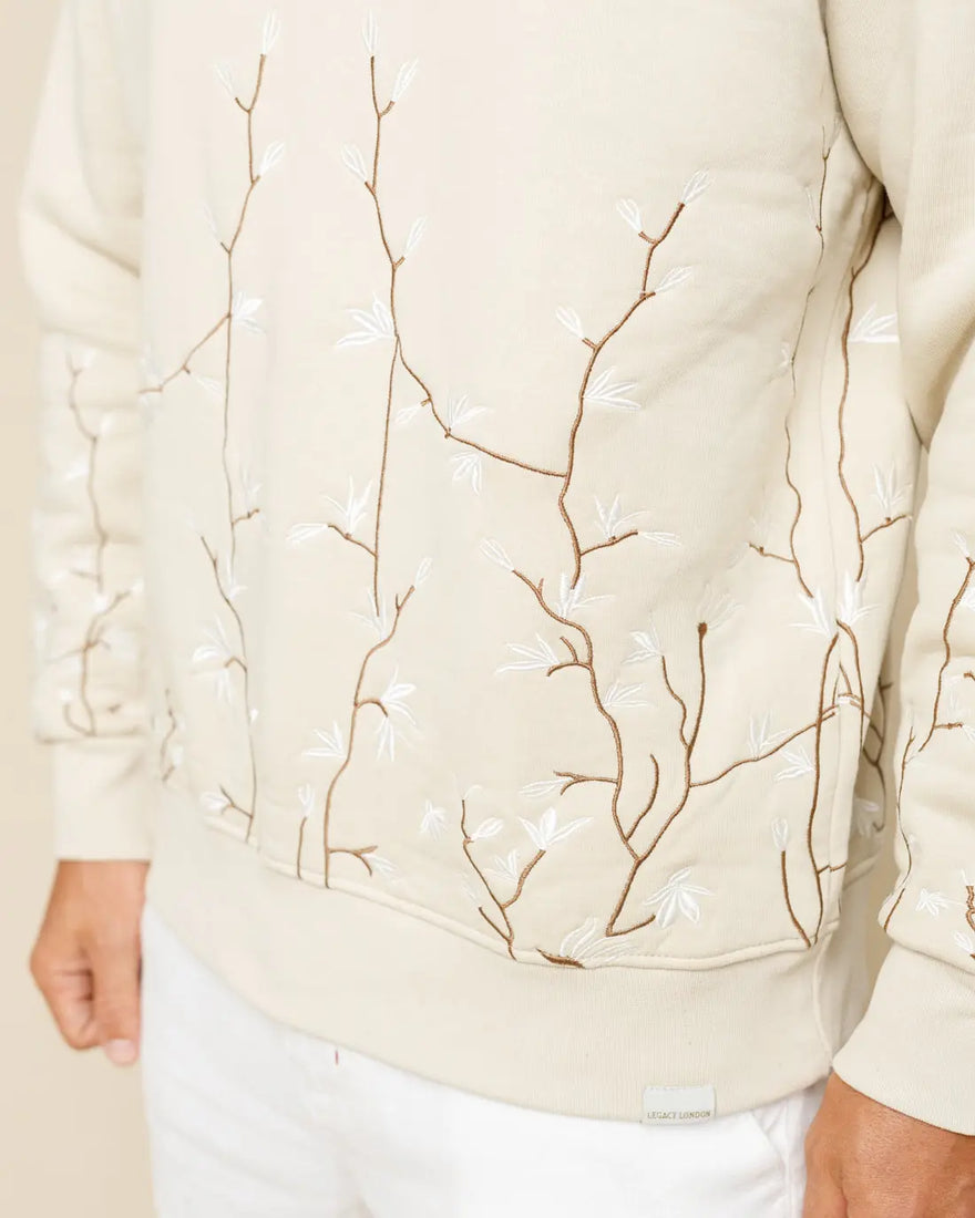 Heritage Bloom Embroidered Sweater LCY LONDON