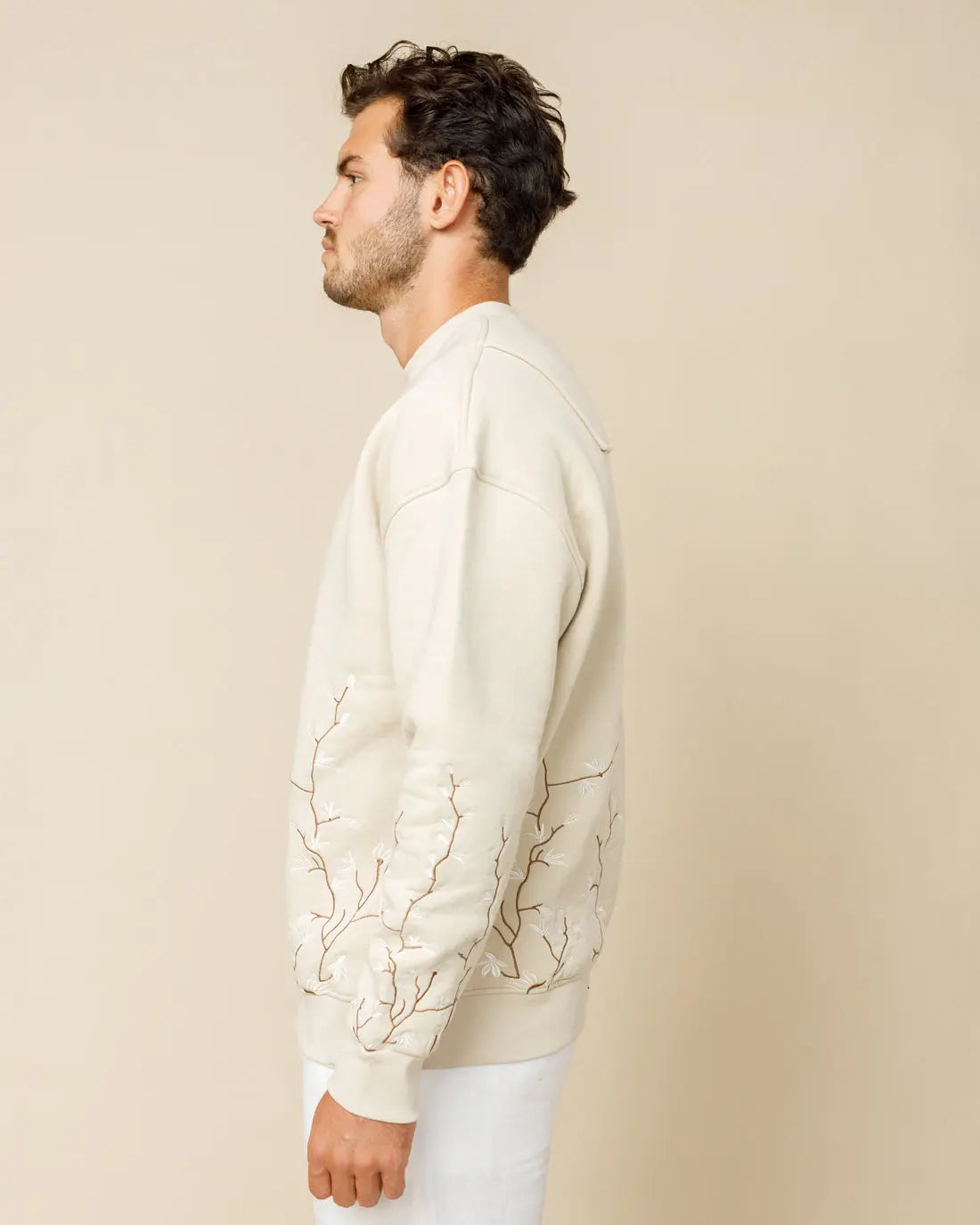 Heritage Bloom Embroidered Sweater LCY LONDON