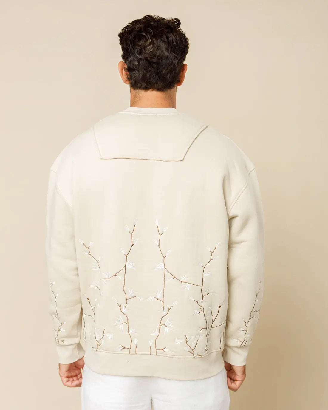 Heritage Bloom Embroidered Sweater LCY LONDON