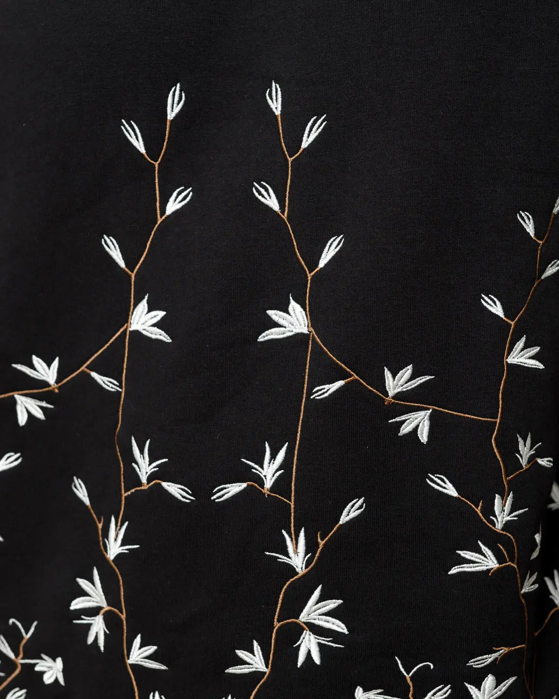 Heritage Bloom Embroidered Sweater  - LCY London