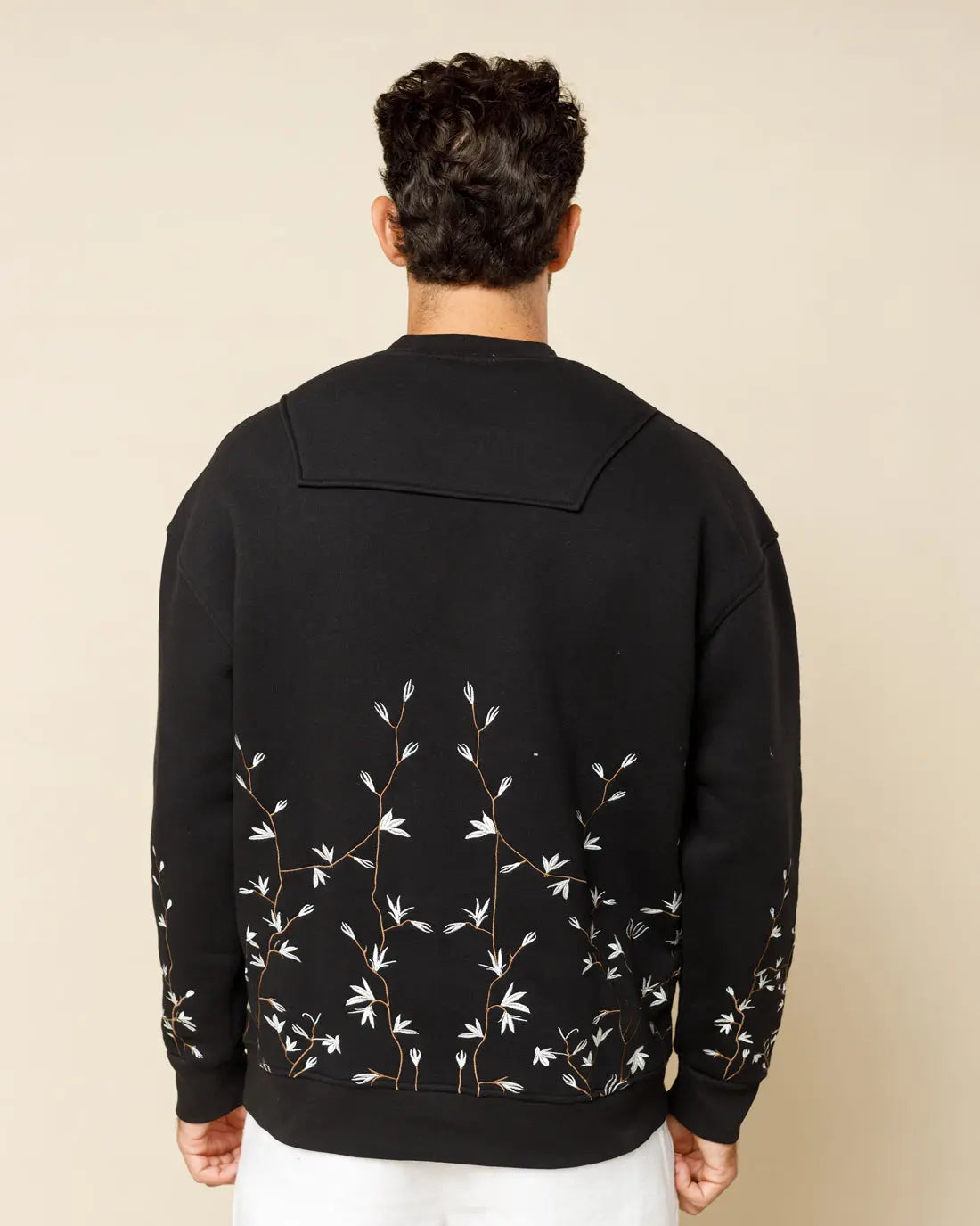 Heritage Bloom Embroidered Sweater LCY LONDON