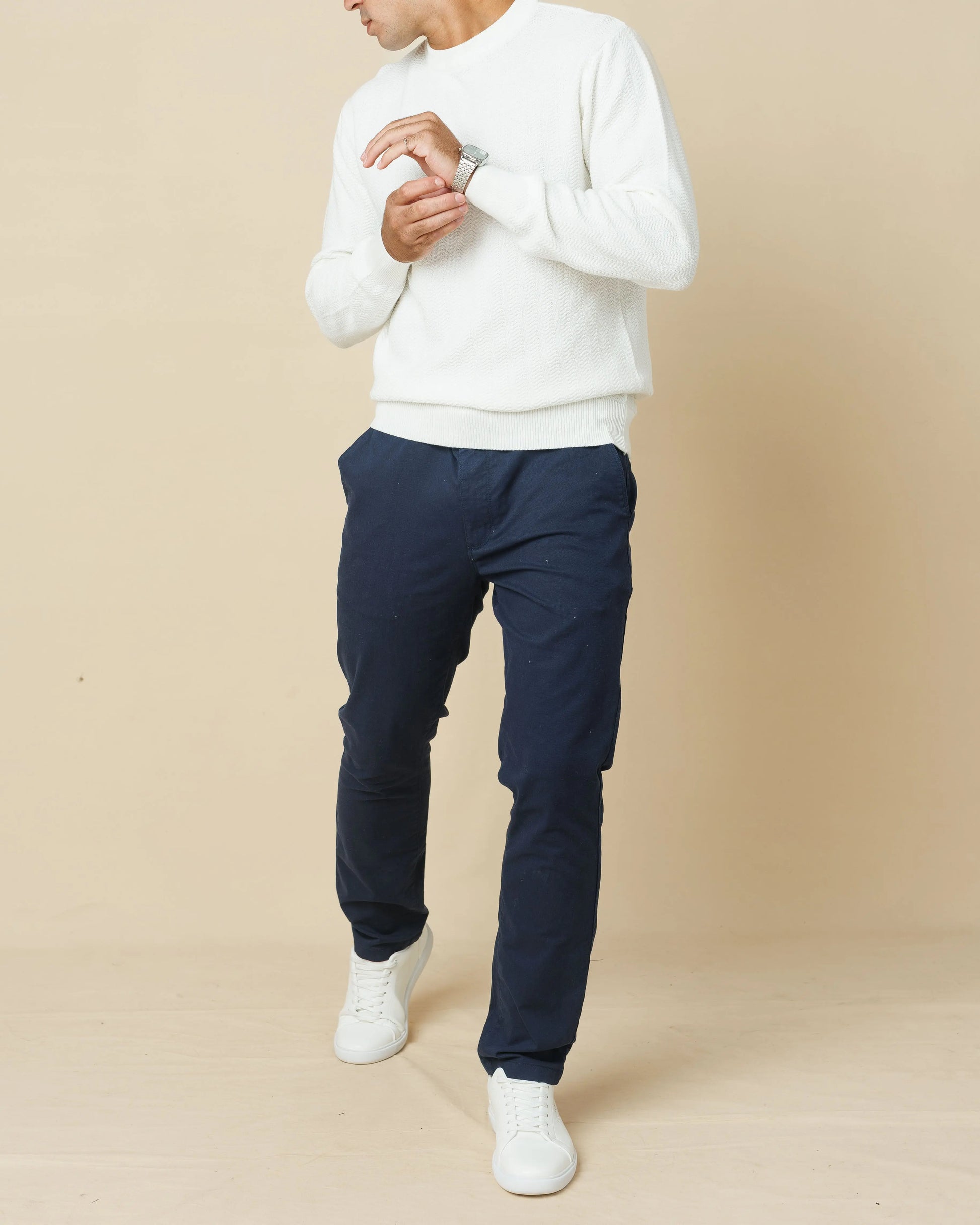 Herringbone Heritage Sweatshirt  - LCY London