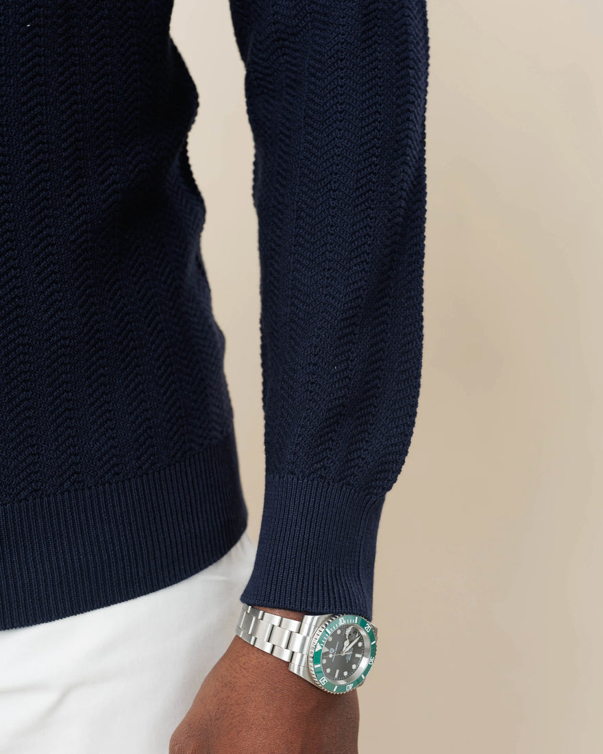 Herringbone Heritage Sweatshirt  - LCY London