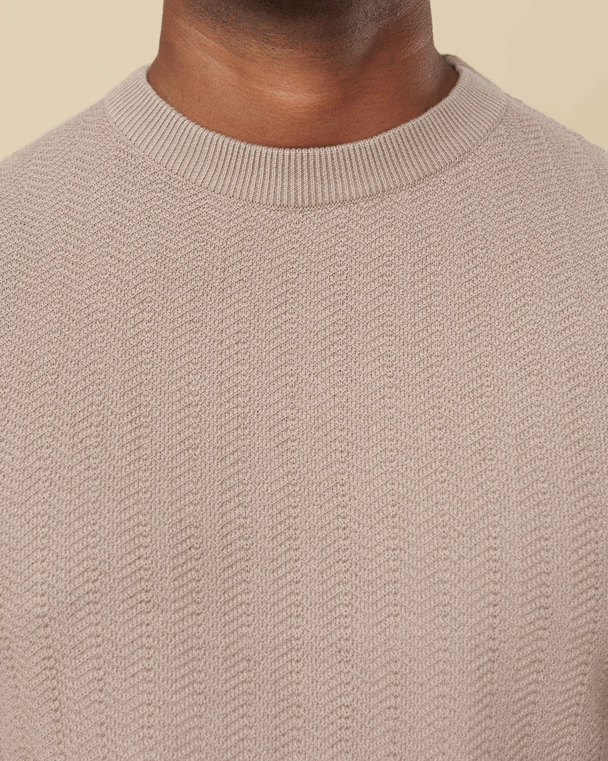 Herringbone Heritage Sweatshirt  - LCY London