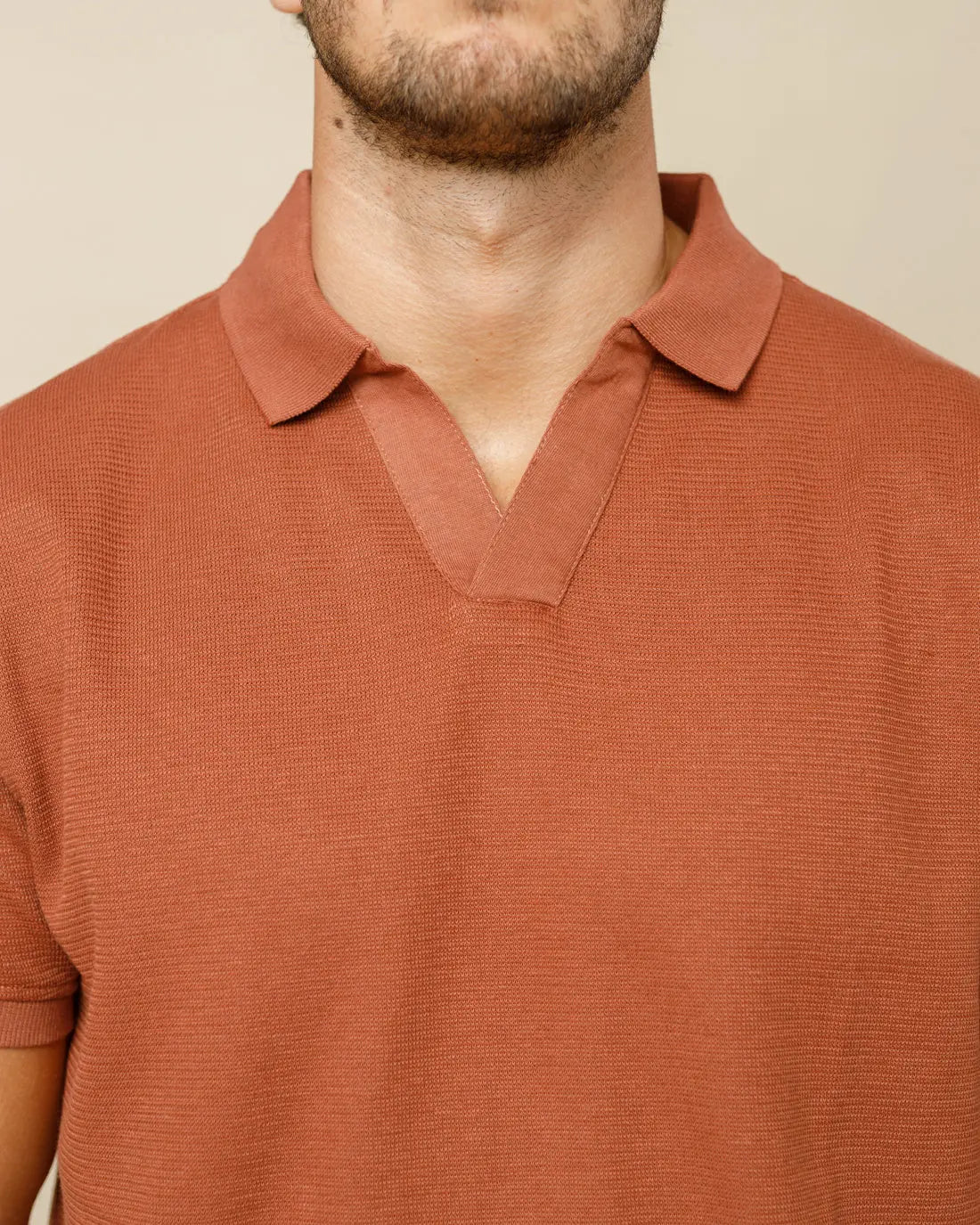 Johnny Collar Detailed Polo  - LCY London