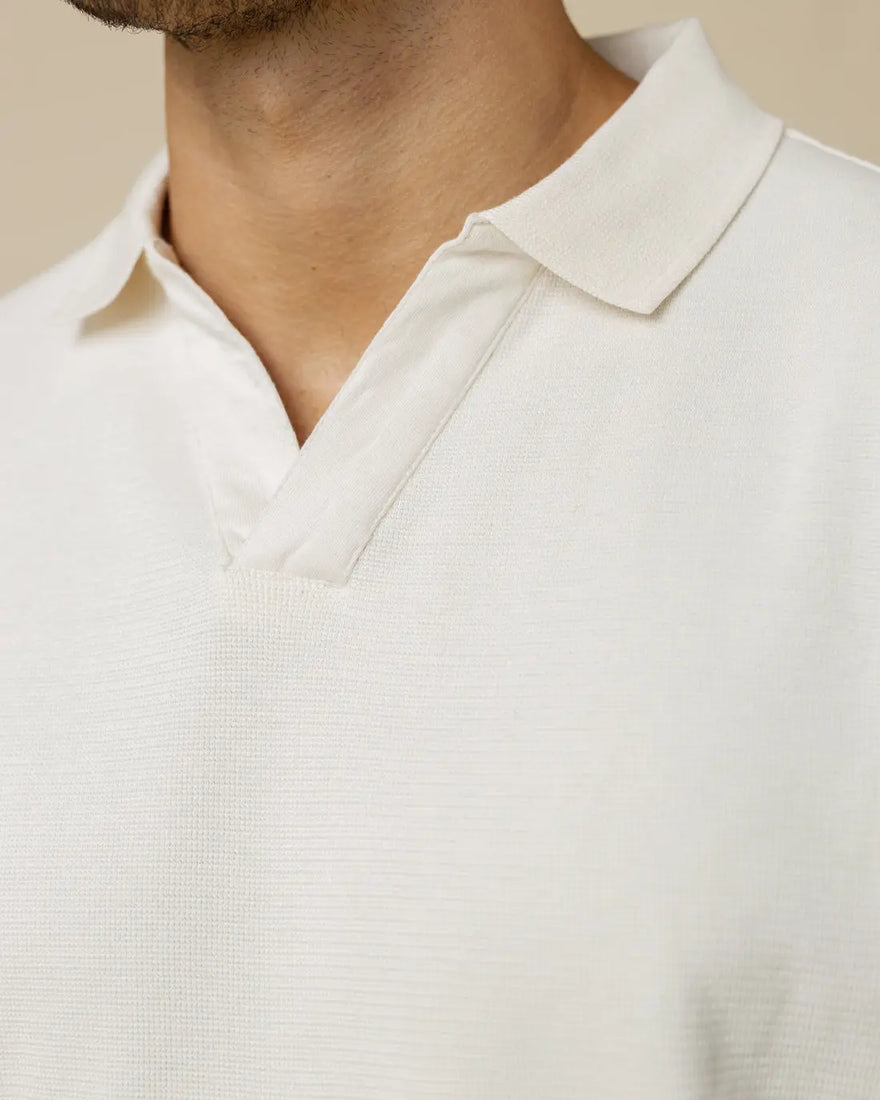 Johnny Collar Detailed Polo  - LCY London