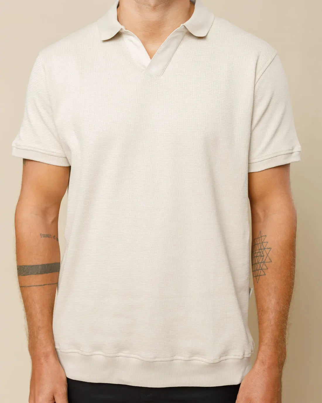 Johnny Collar Detailed Polo  - LCY London