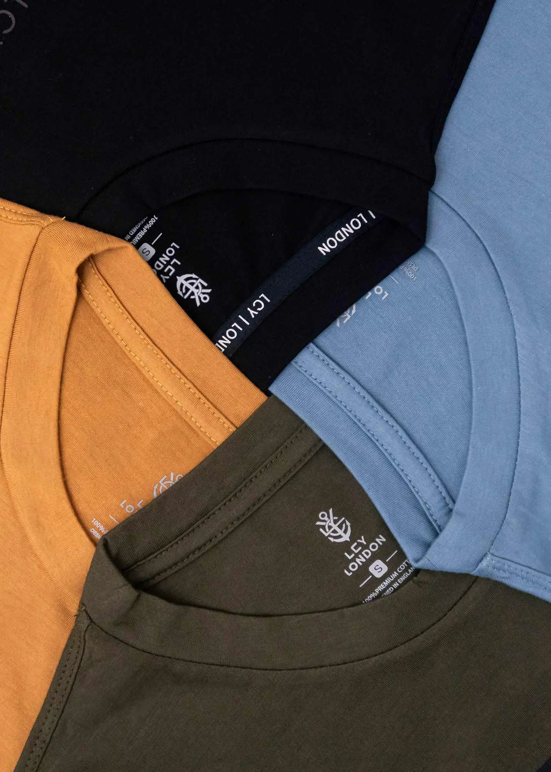 LCY Basic Cropped Tee with Contrast Tape LCY London