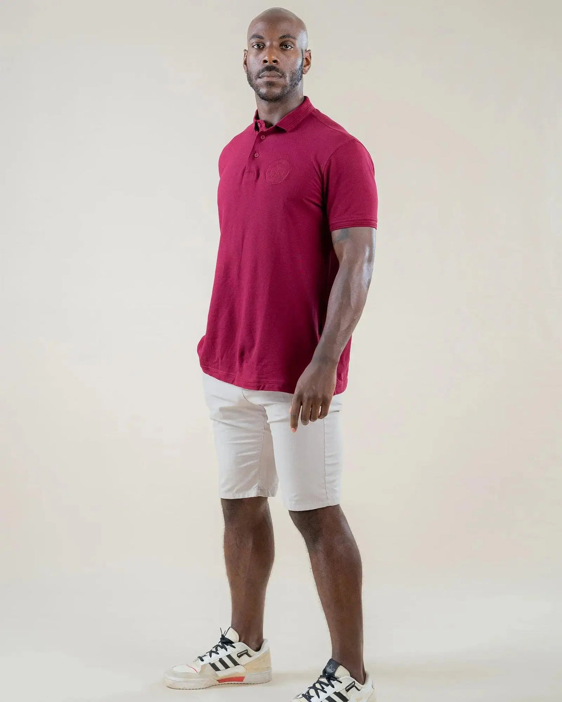 LCY LONDON | Embroidered Pocket Circle Logo Polo Shirt LCY London