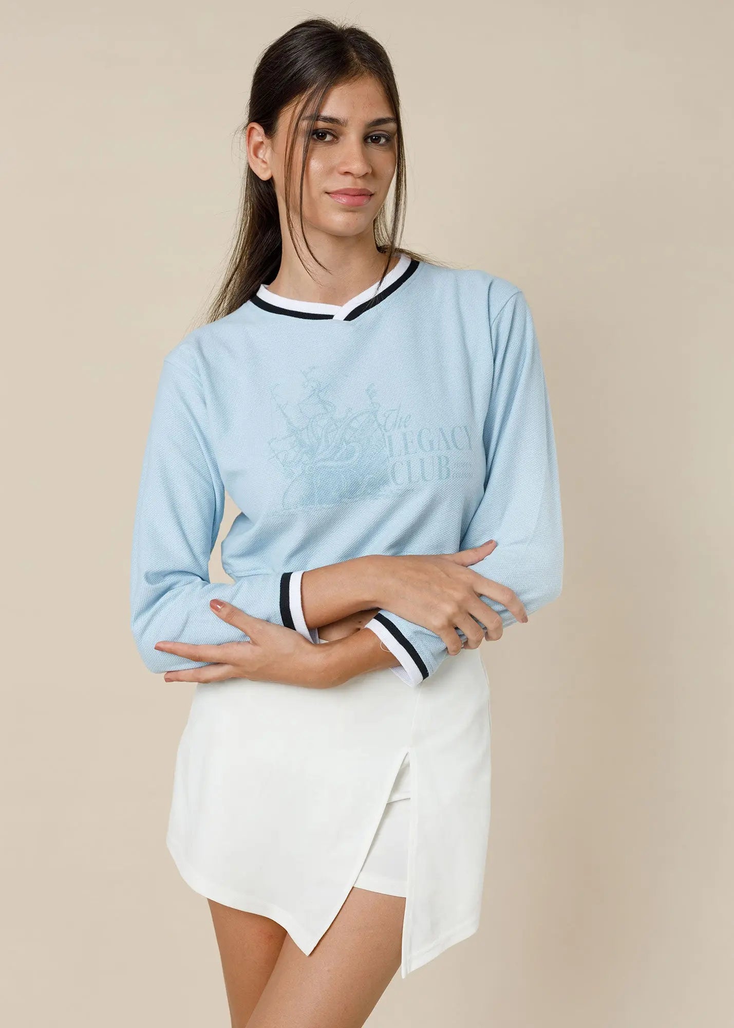 Legacy Club Cropped Sweater LCY LONDON