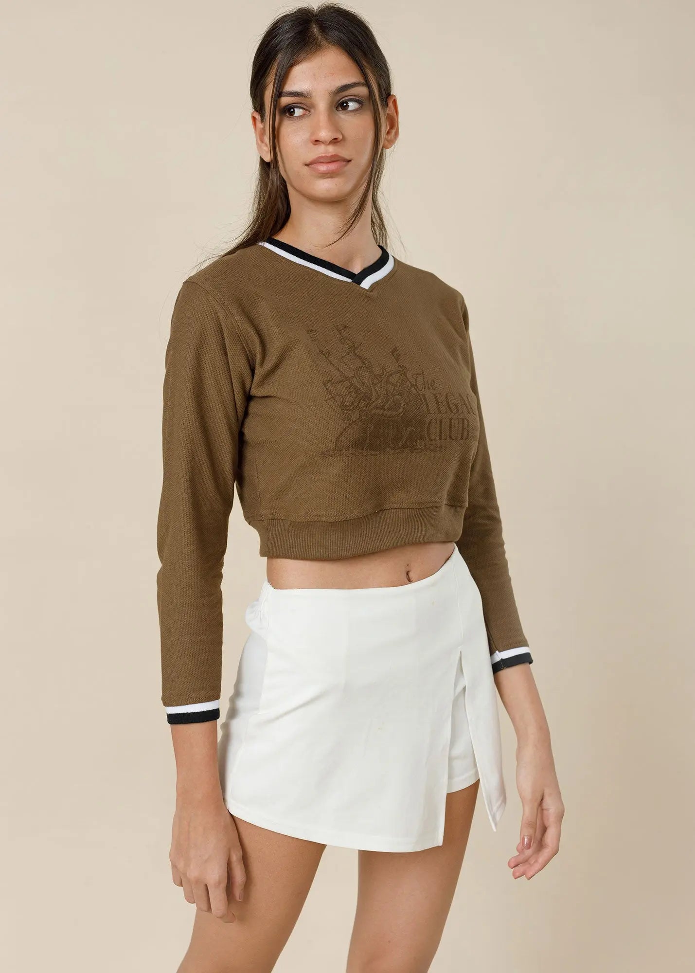 Legacy Club Cropped Sweater LCY LONDON