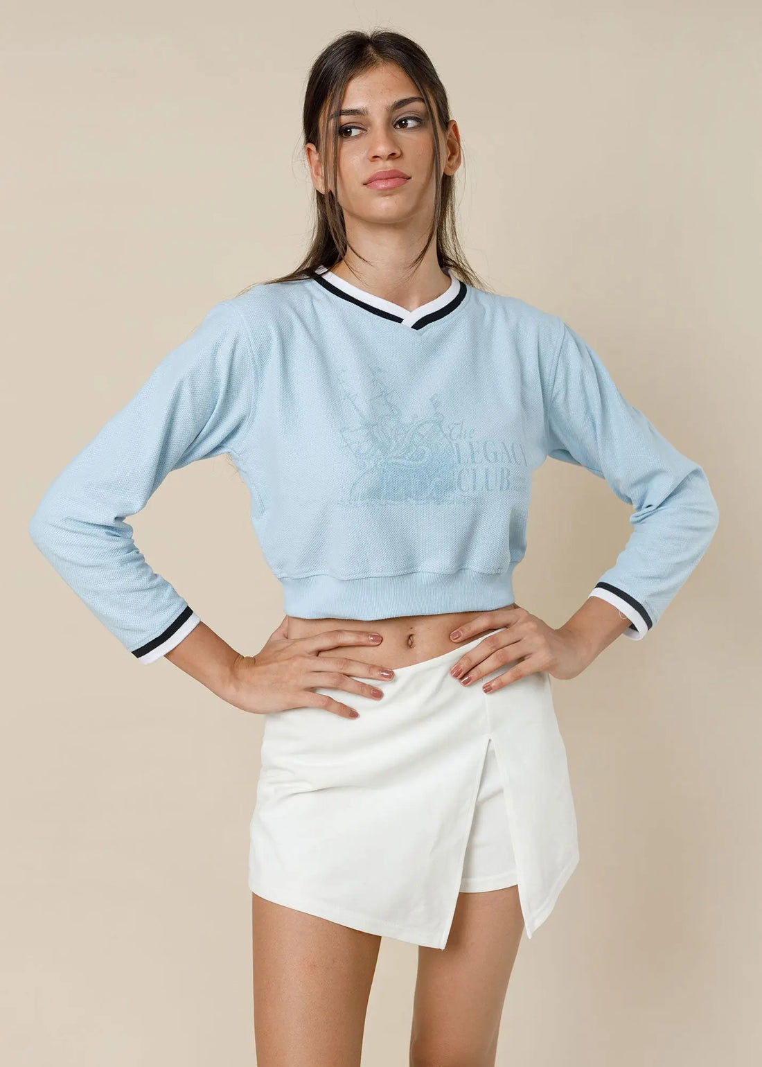 Legacy Club Cropped Sweater LCY LONDON