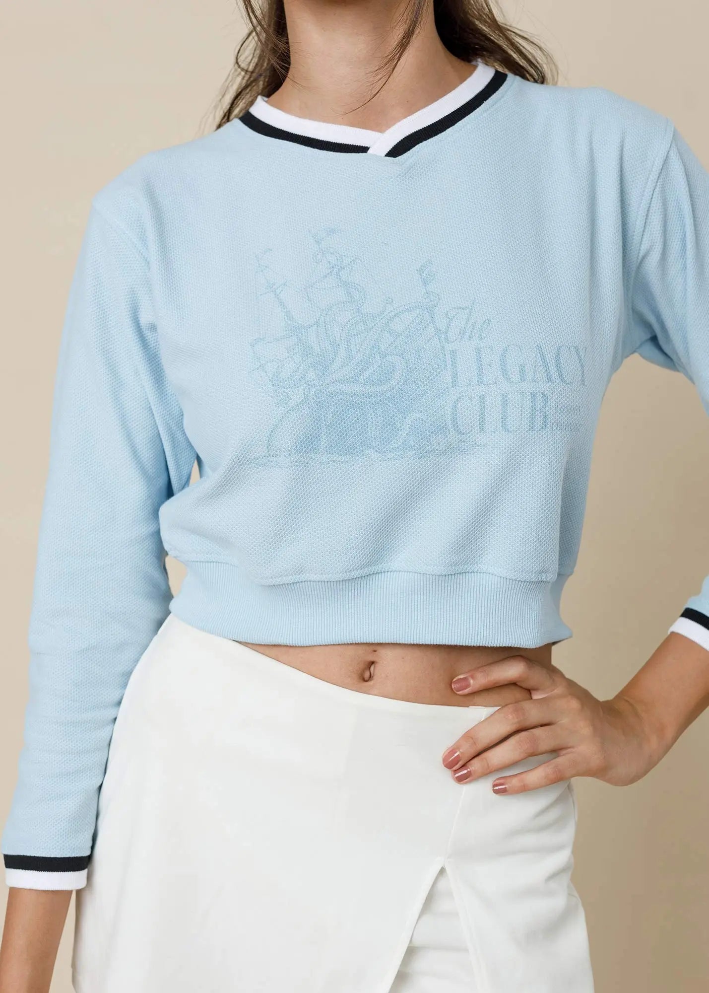 Legacy Club Cropped Sweater LCY LONDON