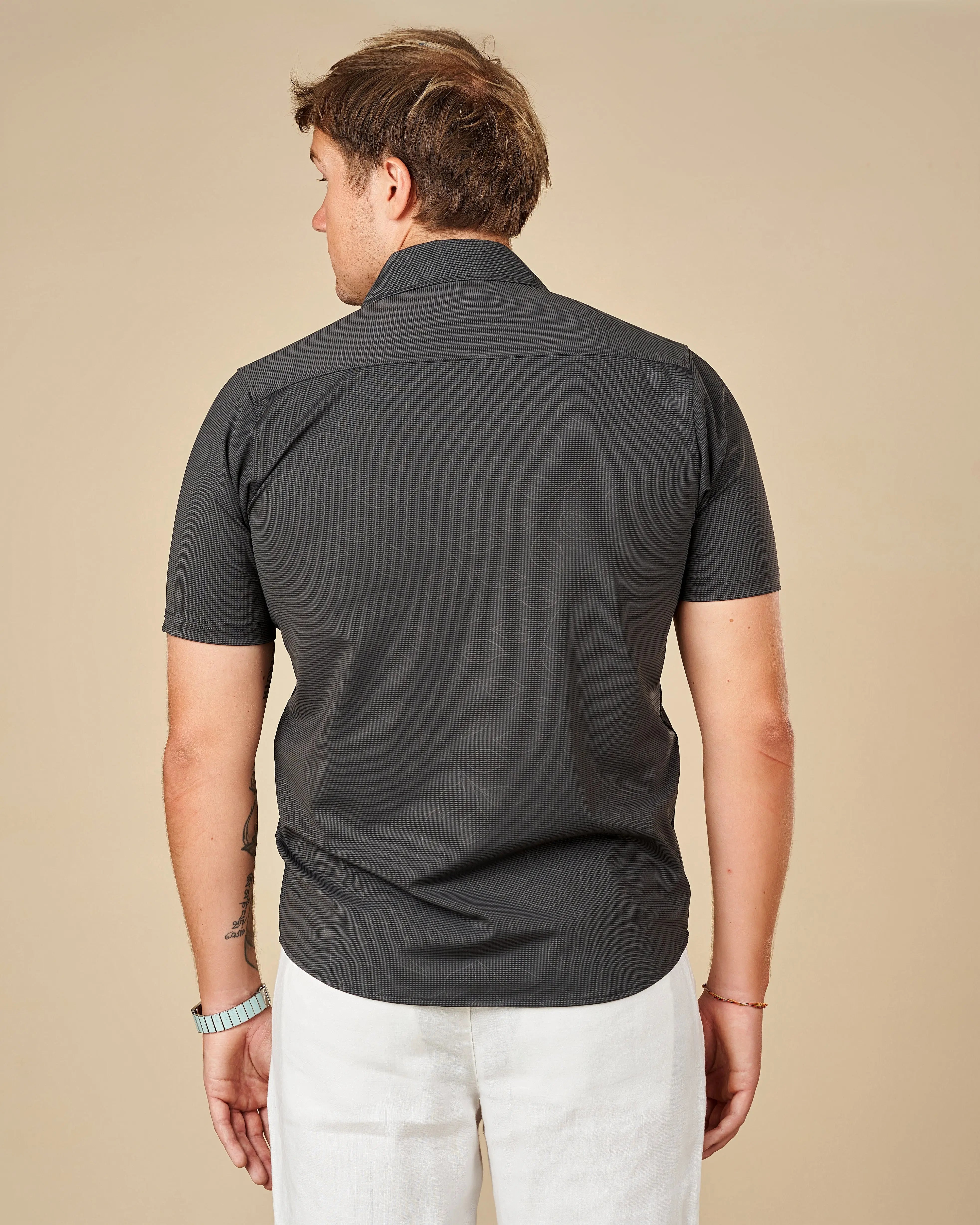 Legacy London Cuban Collar Performance Shirt  - LCY London