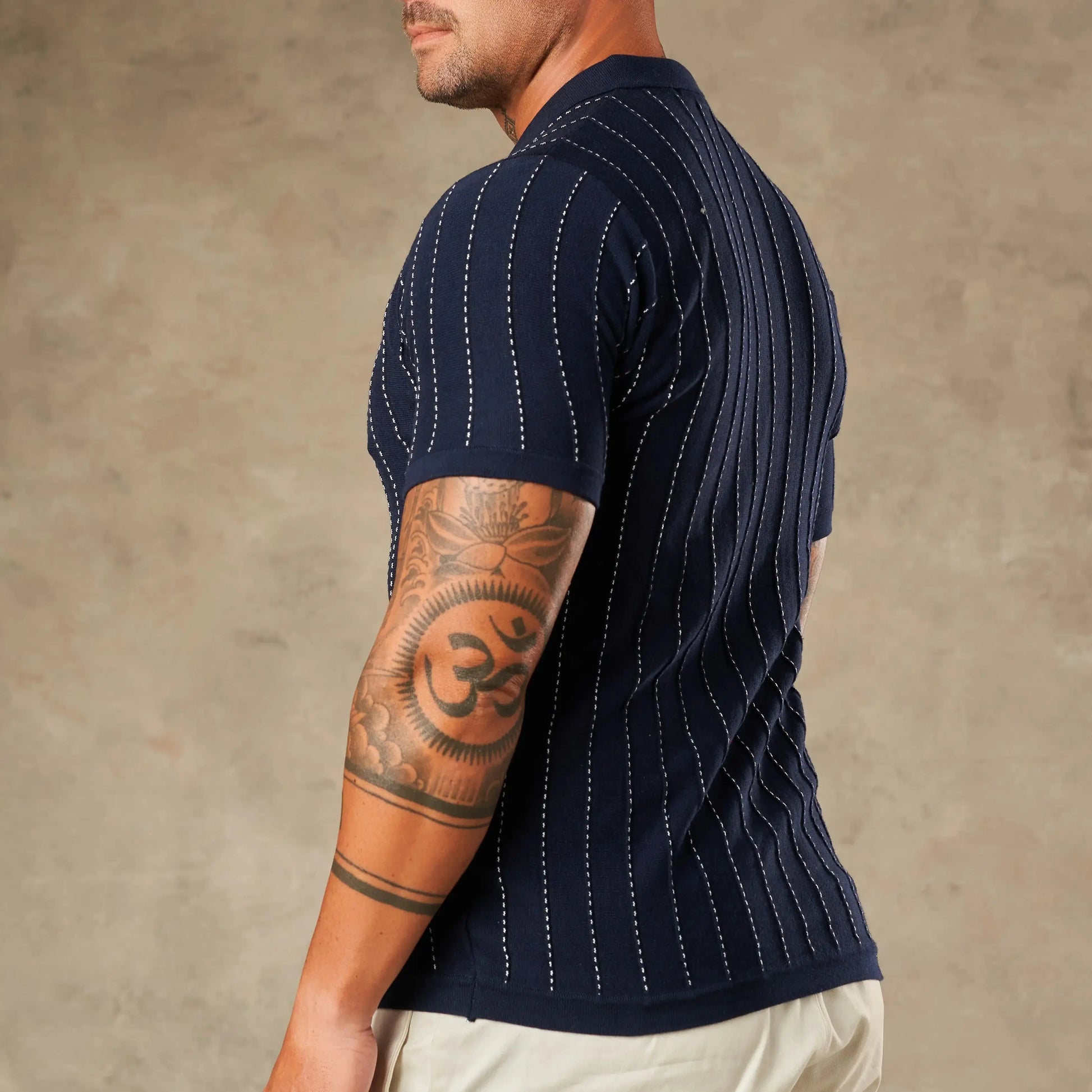 Limoncello Pinstripe Knit  - LCY London