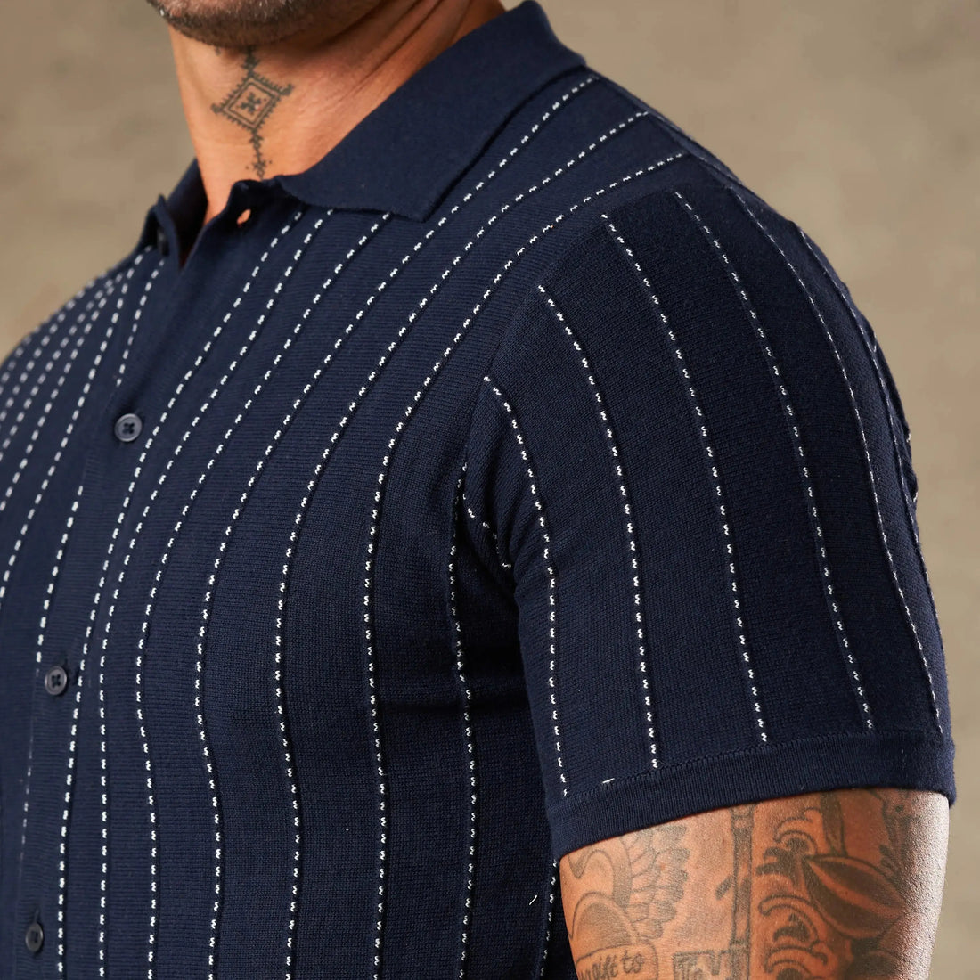 Limoncello Pinstripe Knit  - LCY London