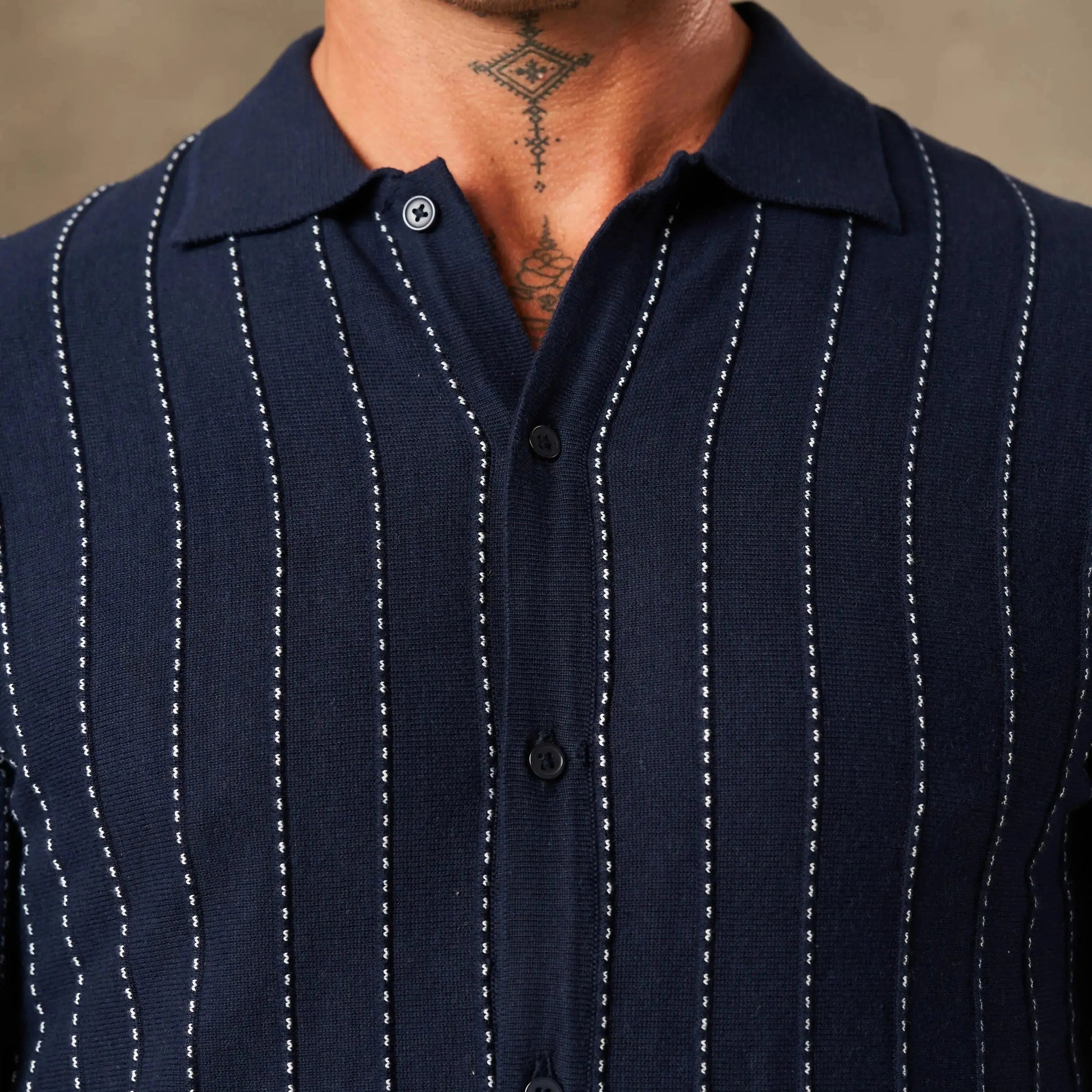 Limoncello Pinstripe Knit  - LCY London