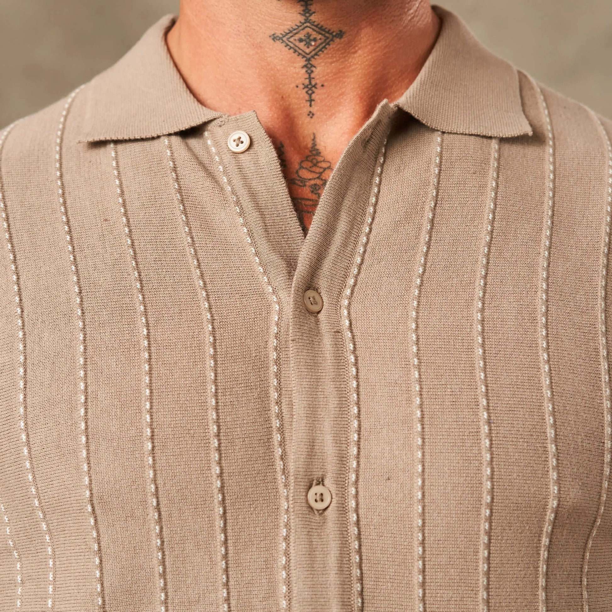 Limoncello Pinstripe Knit  - LCY London