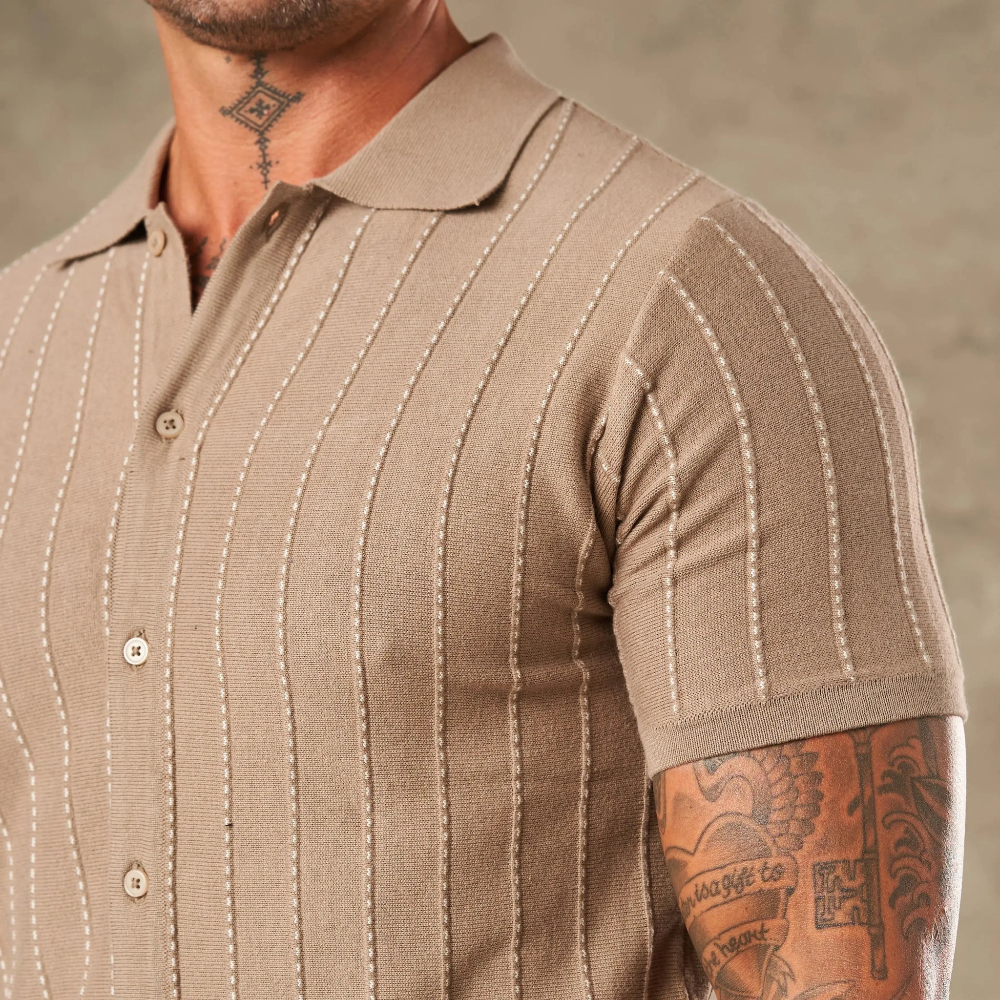 Limoncello Pinstripe Knit  - LCY London