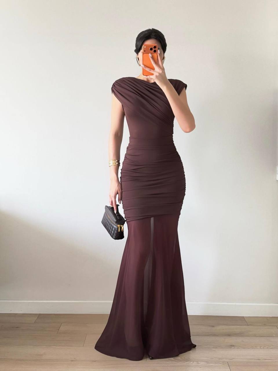 Midnight Contour Dress  - Legacy London