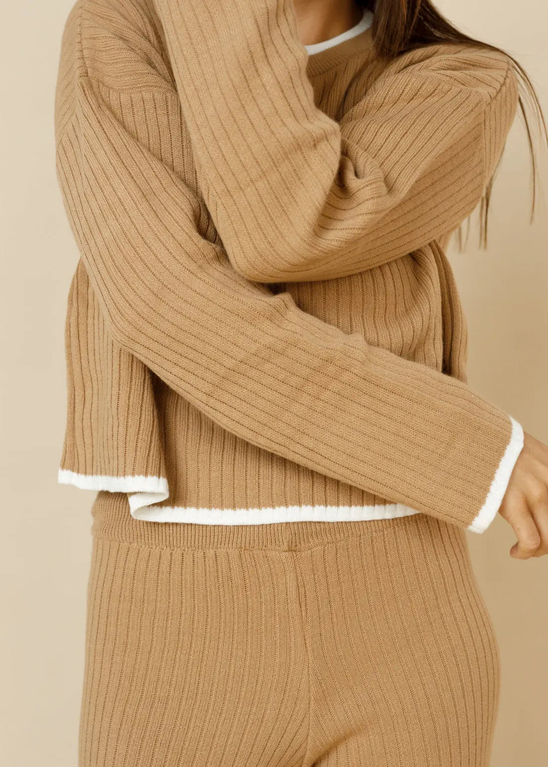 Mila Knitted Loungewear Set  - LCY London