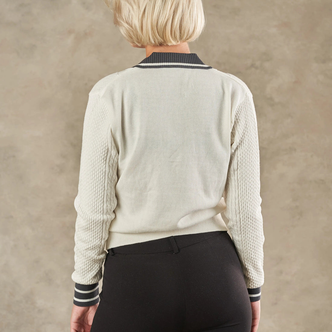 Milan Chain Link Statement Knit Jumper  - LCY London
