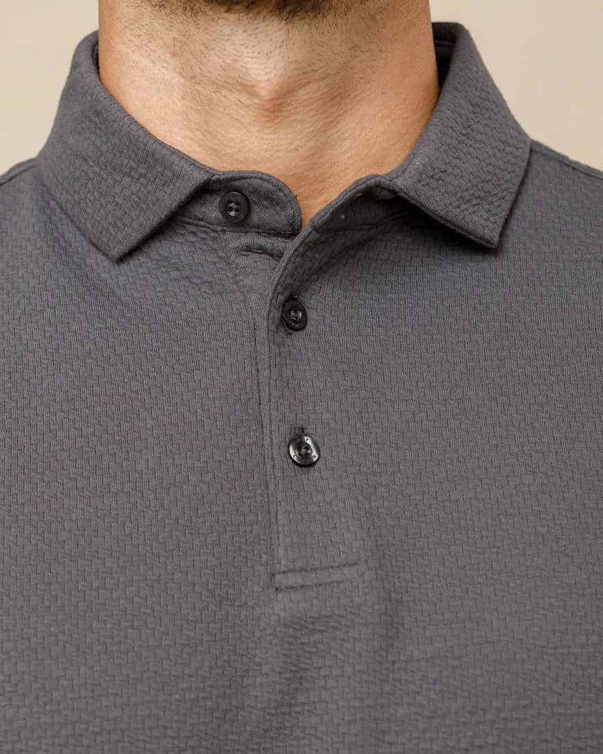 Premium Jacquard Polo  - LCY London