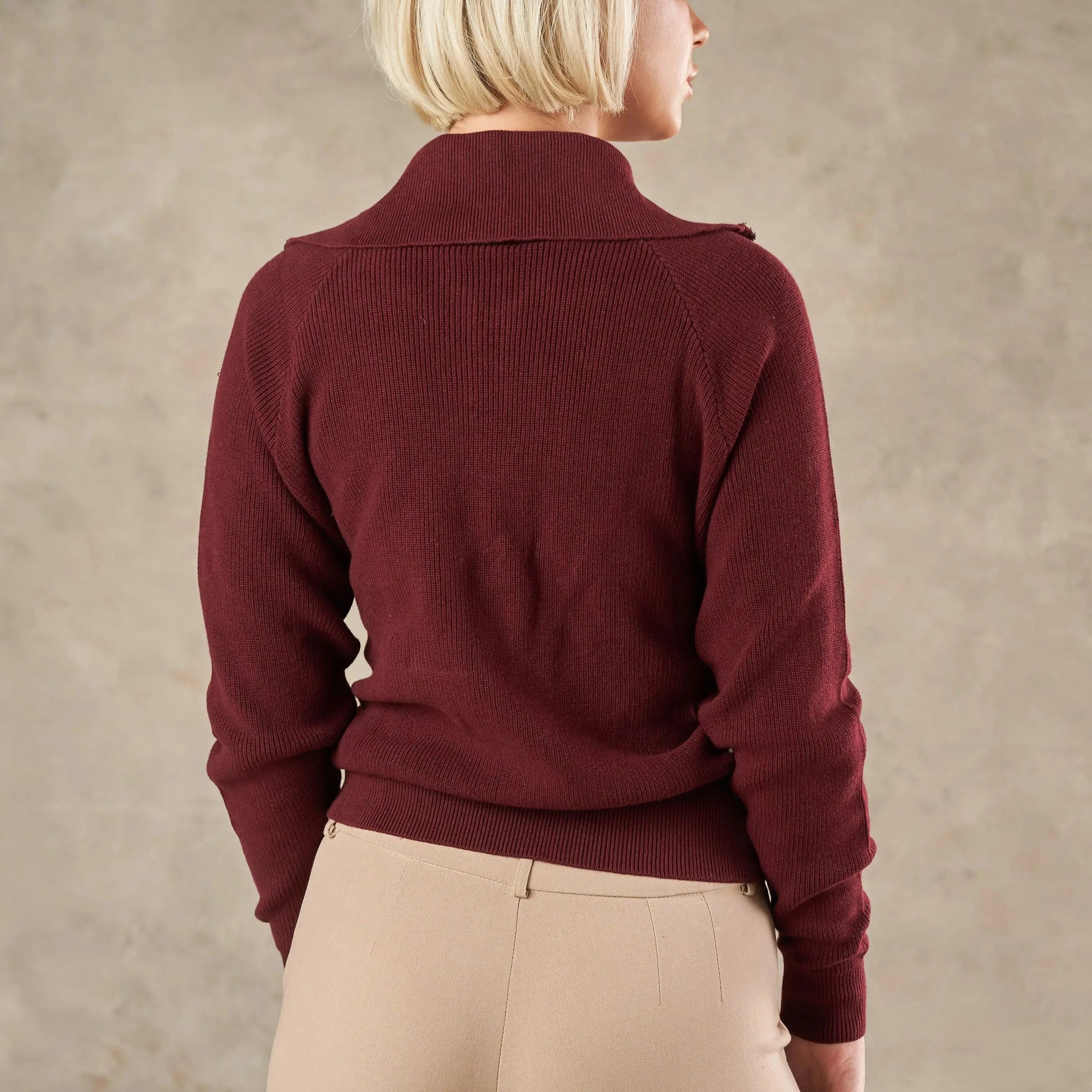 Roma Detailed Collar Knit Jumper - LCY LONDON