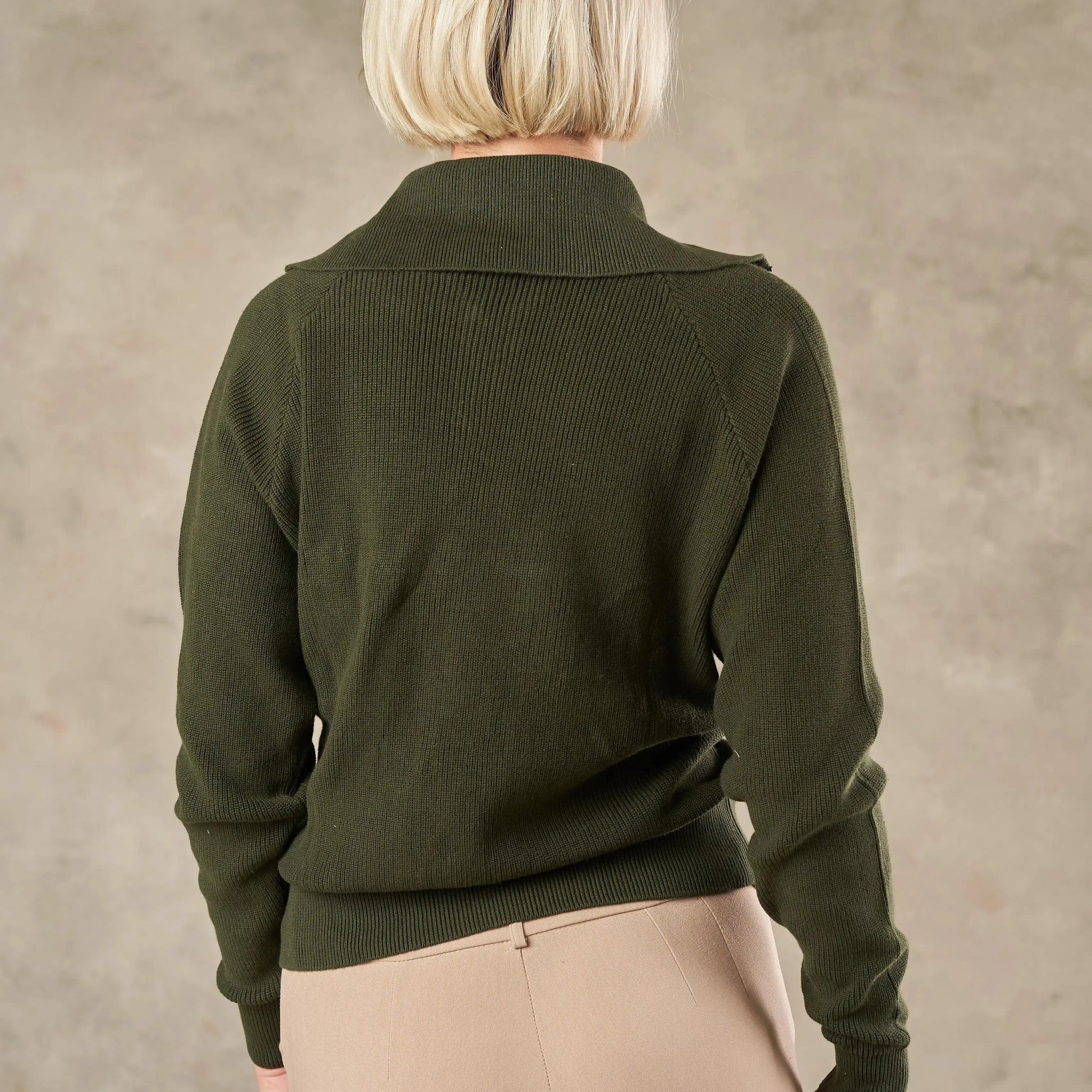 Roma Detailed Collar Knit Jumper - LCY LONDON