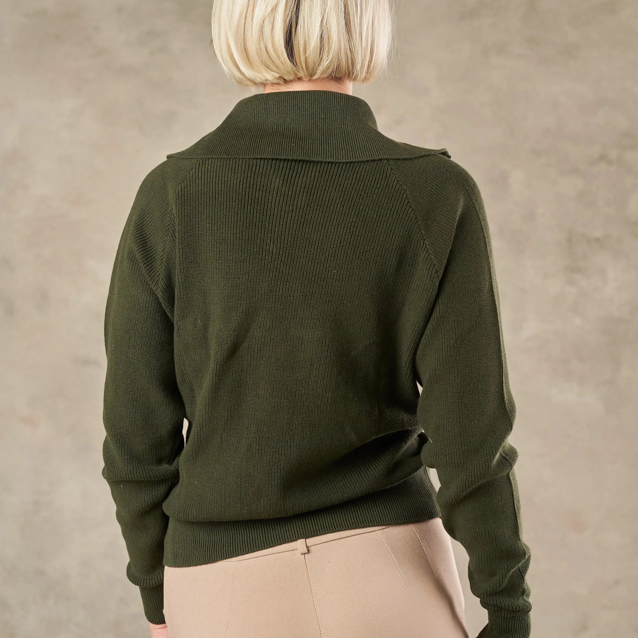 Roma Detailed Collar Knit Jumper - LCY LONDON