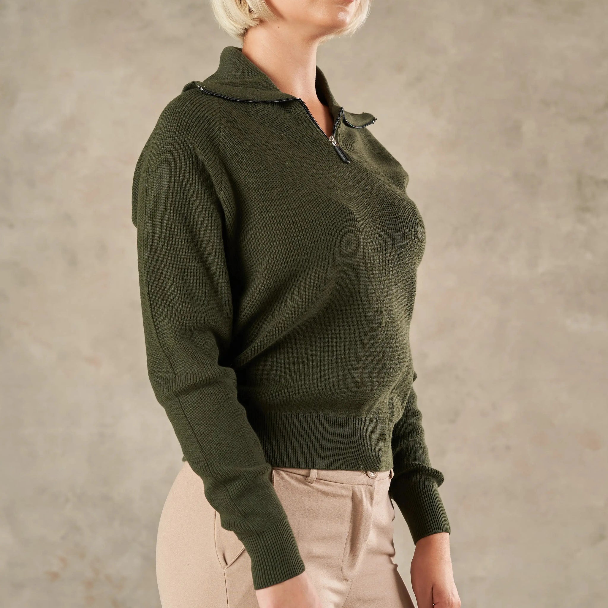 Roma Detailed Collar Knit Jumper - LCY LONDON