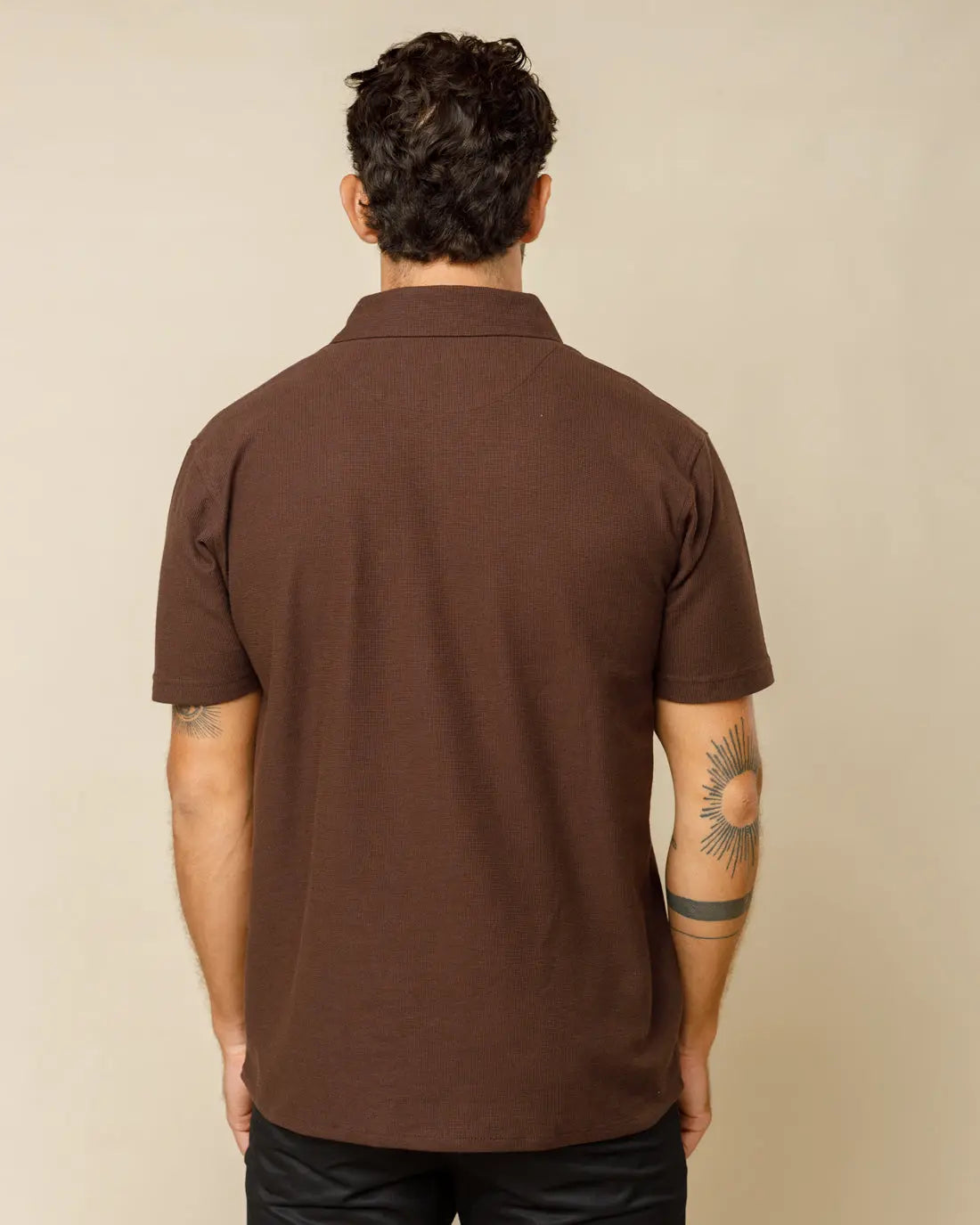 Spread Collar Button Down Shirt  - LCY London